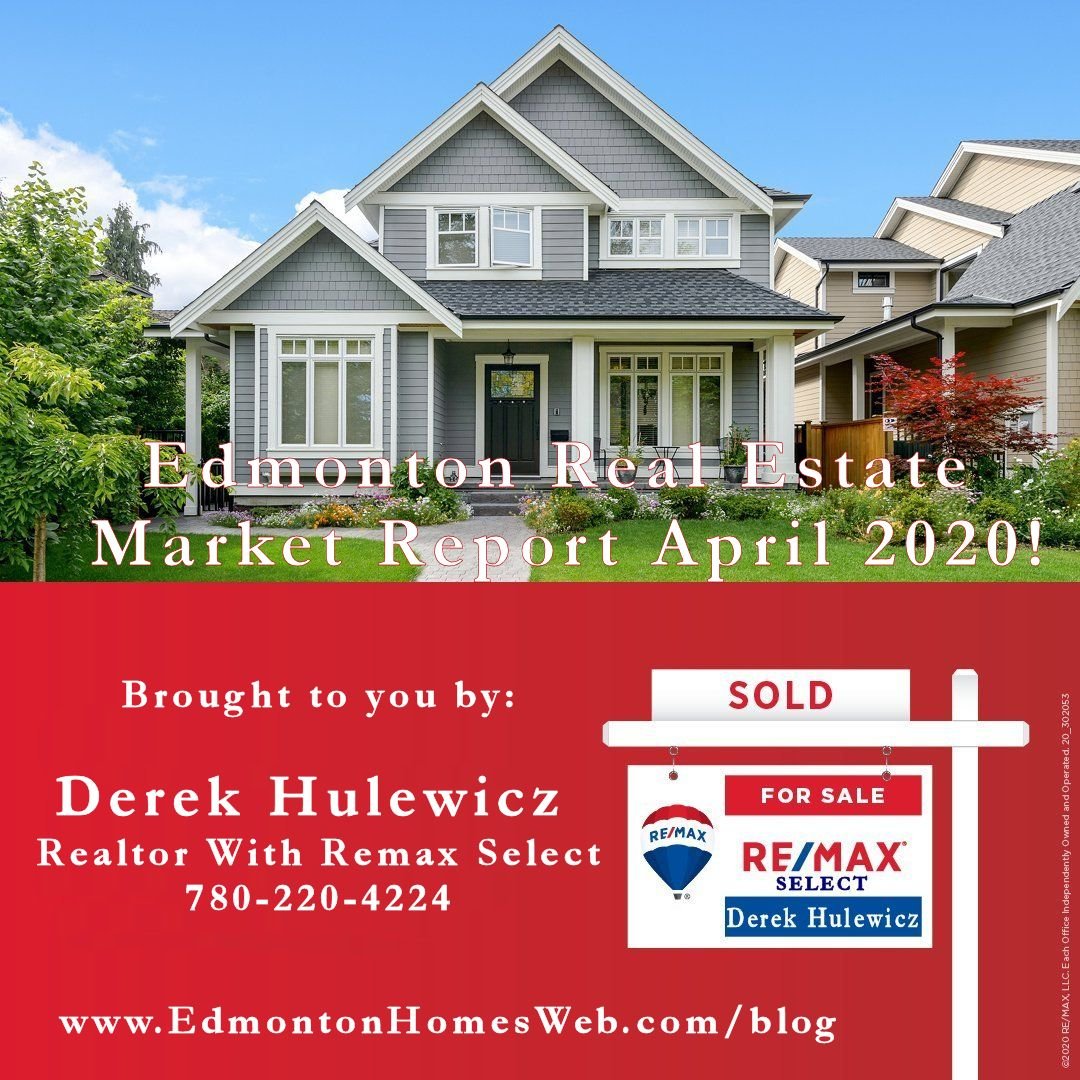 edmonton real estate market report for april 2020 by derek hulewicz